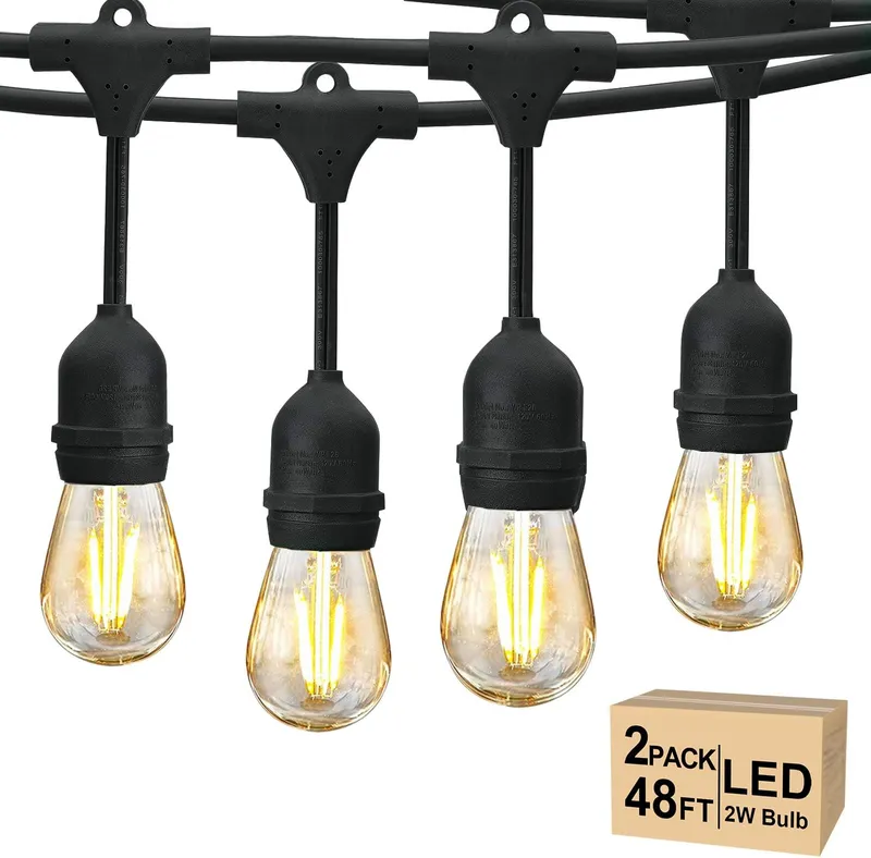Svater 96 FT Outdoor String Lights 2W